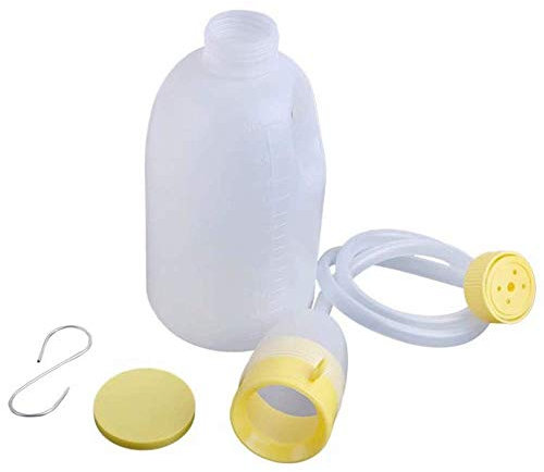 Urinario, Capacidad De 1700 Ml para Hombres con Catéter Cubierta Fácil De Llevar con Desodorante Y A Prueba De Fugas - Uso En Viajes De Conducción De Larga Distancia En El Hospital