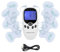 Dechoga Tens Machine for Pain Relief, Dual Channel Digital Electronic Period Simulator Machine for Men, Period Cramp Simulator with 8 Pads Replacement for Back/Neck/Shoulder/Leg/Calf Pain Relief