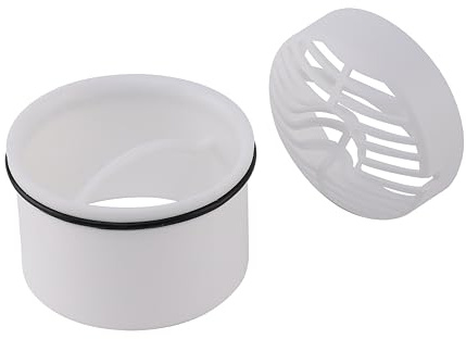 DOPPOSO Haarsieb für Dusche mit Tauchrohr Haarfilter Duschablauf Siphon | kompatibel mit Tempoplex ab Modell 6961, 6962, 6963 Ersatz Haarsieb Modell 6961.96, 582951, Ersatz Tauchrohr Modell 6961.99