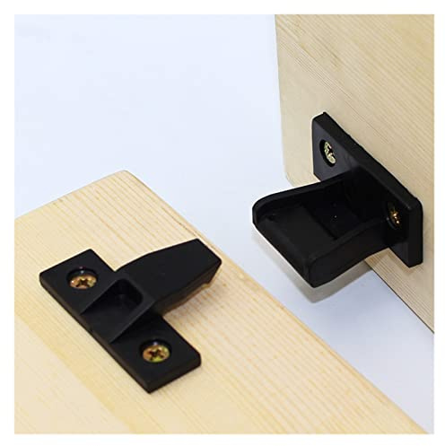 Scharniere, 4 Stück, Eckstrebe, Möbel-Haspenriegel, Verbindungsstück, Scharnierschlösser, Schnallenverschluss, Verbindung, Kleiderschrank, Schnapphalterung(B)