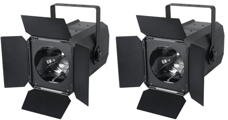 200W COB LED Per Luce scena dmx512 Proiettore Scena Luce Bianco freddo/Caldo Effetti Spot Proiettori Super luminoso Luce per Festa Bar Discoteca Chiesa Matrimonio Fotografia-2PCS