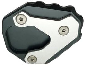 Motorrad Ständer Unterlage Für CB500X 2017-2023 CB400X 2021-2023 Motorrad-Seitenständer-Auflageplatte Ständervergrößerungsstütze(Gris)