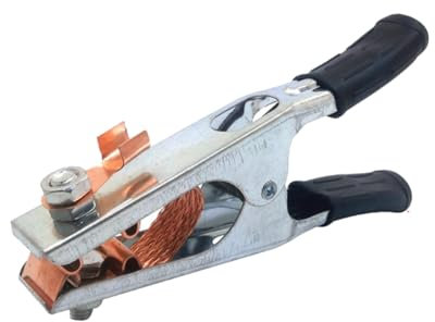 BELOMI Car Welding Ground Clamp, 500A Electroplated Vehicle Welding Earth Clip for Manual Welder, Heavy Duty Welding Soldering Grounding Clamp, Universal Automotive Accessories