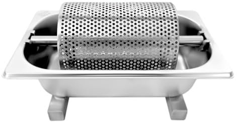 Rouleau à beurre en acier inoxydable pour petits pains à hamburger