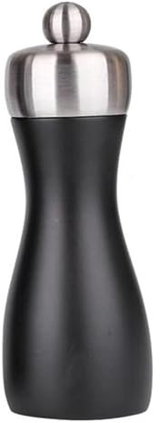Molinillo Pimienta Molinillo De Pimienta Y Sal De Madera, Molinillo De Acero Al Carbono, Molinillo De Pimienta Manual, Herramientas De Cocina Molinillo Sal(1pcs,6in)