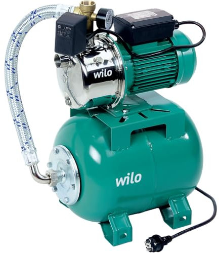 Wilo - Pompe eau froide - Surpresseur domestique mono WILO-JET HWJ 202 - Réservoir de 20 litres pour eaux claires