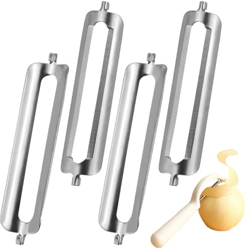 4 Stück Sparschäler, Ersatzklingen für SchäLef, Sparschäler, SchäLfix Wmf - Bester Ersatzteile Klingen
