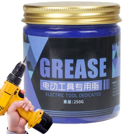 Grasa Multiusos | Grasa para Brocas de 250g - Lubricante Reductor de Ruido para Componentes Mecánicos Industriales Brocas Cojinetes de Rueda de Auto