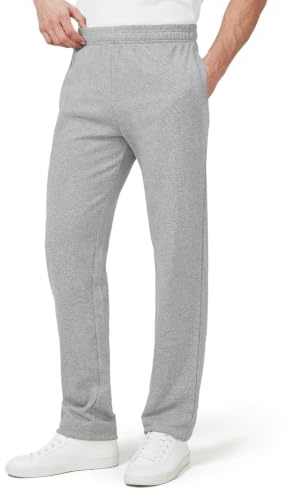 Zylioo Extra långa joggingbyxor herr breda ben, långa ben breda sportbyxor sweatbyxor, träningsbyxor sweatpants löparbyxor, joggingbyxor, LJUSGRÅ, S Extra Tall