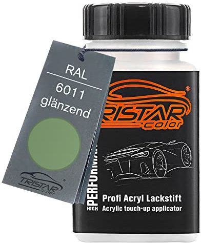 TRISTARcolor RAL 6011 Resedagrün glänzend Lackstift 50 ml schnelltrocknend