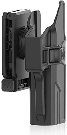 efluky Glock Holster Pistole Gürtelholster Fit Glock 17 22 31(Gen1-5), 360° Belt