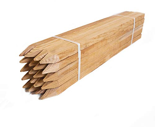 Estacas de Madera/ 80 x 3 x 3 cm