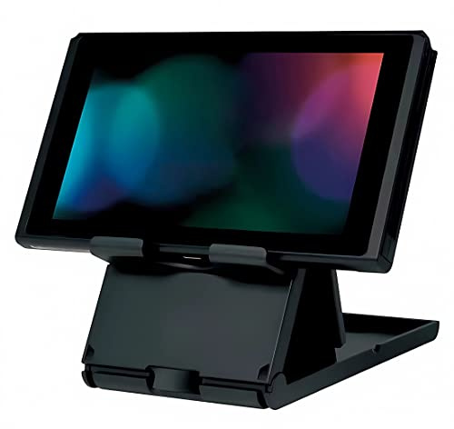 CUZKC Ständer Kompatibel für Nintendo Switch,Foldable Stand für Switch,für Switch Lite,für Switch OLED,für Switch Compact Adjustable Gaming Stand(Schwarz)