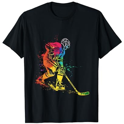 Jugador de hockey sobre hielo Camiseta