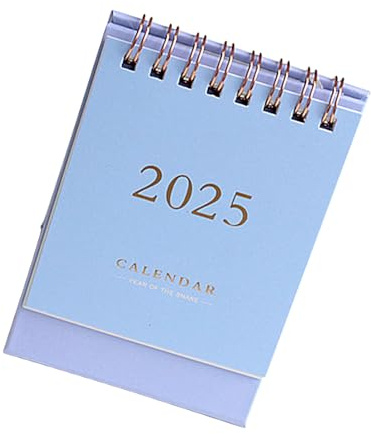 Kleiner Tischkalender 2024–2025 – Stehtischkalender, Tischkalender, Juli 2024 bis Dezember 2025, 18 Monate, kleiner Tischkalender, Kalenderplaner