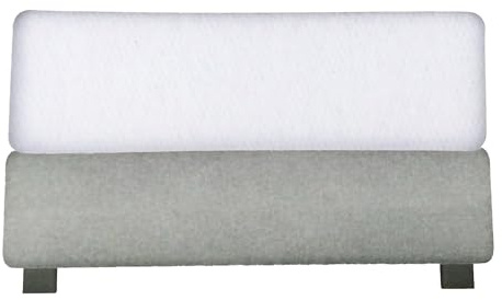 Irisette Kuschel Biber Bettlaken 150x250 cm Weiß
