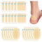 Lot de 24 Pansements Ampoules, Invisibles Pansements Hydrocolloïde Gel Bandages pour Prévention et Soin des Ampoules, Pansements Ampoule Talon soin des Ampoules au Pied, Orteil et Talon