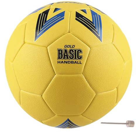 Genérico Balón Oficial De Balonmano para Jugadores Jóvenes, Construcción Duradera con Material De Fibra, Adecuado para Entrenamiento Diario, Clases De Educación Física Y Eventos Deportivos Juveniles