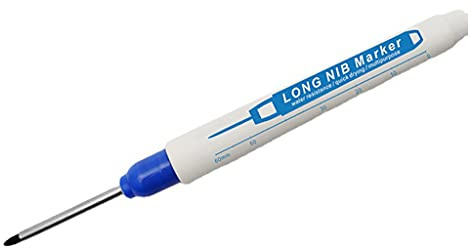 Acrylic Permanent Marker White Paint Pens for Rock Painting Stone Ceramic Tire Metal Leather Glass Carpentry Decoration Multi-Purpose Pen Multi-Purpose Marker Pen Hole Marker Pen for Rock Stone