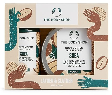 Shea Treats Gift Set, Shower Cream 60ml and Body Butter 50ml