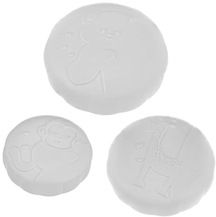 M METERXITY 3-Pack Silicone Pot Lid Covers, 1.1/1.4/1.6 ID Universal Pot Lid Top Knob Heat Resistant Handle Caps for Kitchen Cookware, Non-Slip Safe Hold Grip Protectors [Gray, Combo]