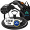 KUAX Typ 2 Ladekabel 22KW 3 Phasen Ladekabel mit 32A, 5M, 22KW, IP54, IEC-62196-2 geeignet für Model S/3/X/Y | e-Golf/e-UP/ID.3 | i3/i8 (Schwarz)