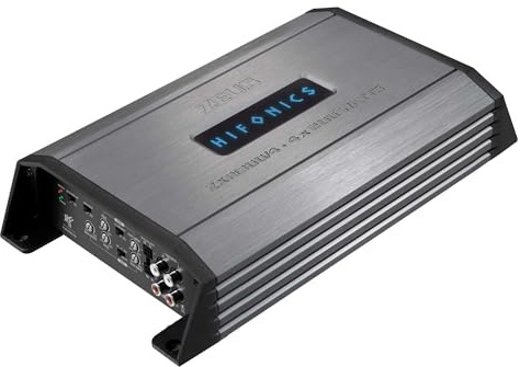 HiFonics ZXR800/4E - Amplificatore digitale compatto a 4 canali CLASS D Premium con 800 Watt RMS | della serie ZEUS EXPANSION