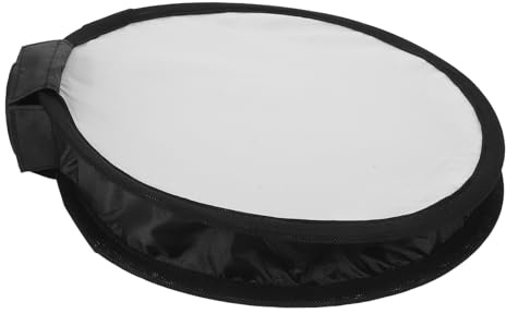 LOORGVEL Diffusore Softbox Rotondo per Lampada Fotografica Pieghevole e Portatile Diffusore Luce Morbida per Lampada Flash per Eventi Indoor e Outdoor Leggero e Compatto