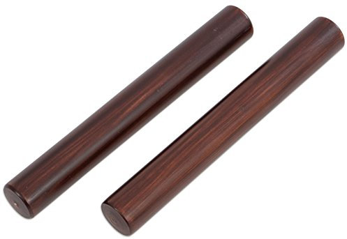 Betzold Musik - Claves aus dunklem Kokosholz, 1 Paar - Klanghölzer Klangstäbe