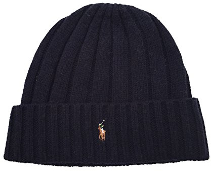 Polo Ralph Lauren Men`s Signature Merino Cuffed Beanie