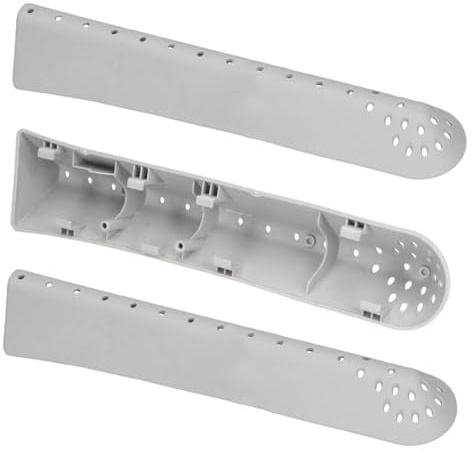 Lot de 3 palettes de tambour grises pour machine à laver, compatibles avec Candy 43005989