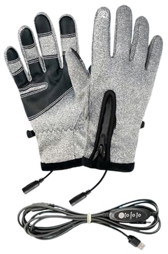 Generisch Wiederaufladbare Heizhandschuhe | USB-aufladbare Touchscreen-Heizhandschuhe,Wärmende Outdoor Ausrüstung Für Klettern Jagen Skifahren Reisen Arbeiten Im Freien