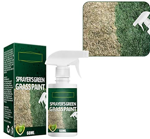TOPINCN Agente Ecológico para Césped, Spray para el Cuidado del Césped de 60 Ml para Saludable, Fácil Aplicación para Moteado, Fitonutrientes para Uso en el Jardín Doméstico (Color de la foto)