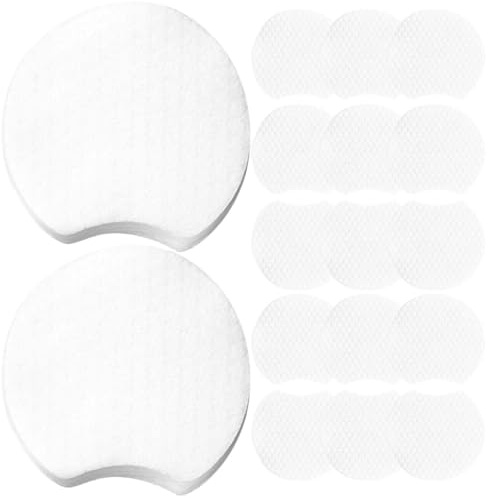 Artibetter 2400 Einweg Make Up Pads aus Vliesstoff Fusselfreie Abschminktücher Verdickte Kosmetikpads für Empfindliche Haut Sanfte Reinigung und Reise Gesichtspads mit Pearl Struktur