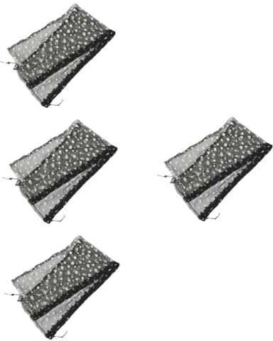 minkissy 4 stücke Vogelkäfig Trompete Zubehör Vogelzubehör Decked Zubehör Vogelkäfig Gaze Papageienkäfig Netz Gaze Papagei Käfig Abdeckung Vogelkäfig Netz Vogelbedarf Nylon Mesh Starling