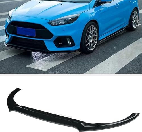 WYXFCBF Auto Frontspoiler für Ford Focus RS ST 2016 2017 2018, Frontstoßstange Spoiler Lippe Diffusor Frontlippe Splitter Body Kit, Auto Tuning Zubehör