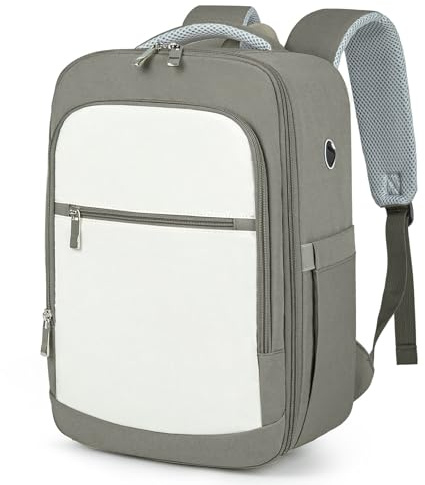 RuoSien per Zaino Ryanair 40x30x20 40x20x25,Zaino da Viaggio Aereo Bagaglio a Mano,Borsa da Cabina per Laptop da 14 Pollici Zaino Casual da Uomo e da Donna Lavoro