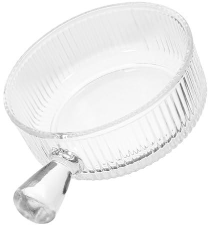 PHENOFICE Glass Salad Bowl Large Serving Bowl Perfect for Salads Matching Home Decor