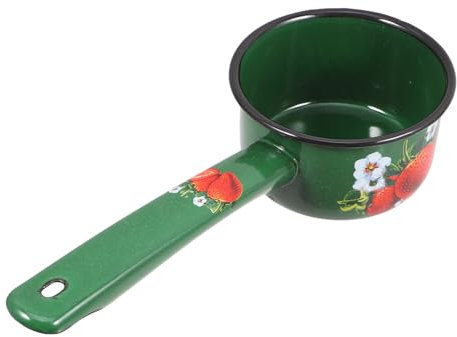 Cabilock Paletta Per Acqua Smaltata Manico Per Mestolo Da Cucina Mestolo Per Giardino Liscio E Facile Da Pulire