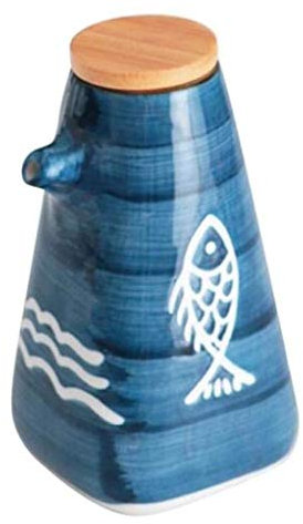 Distributeur d'huile, vaporisateur d'huile, mini bouteille d'huile d'olive de 220 ml, bouteille de vinaigre, distributeur de sauce d'olive en céramique, bouteille d'épices de stockage anti-poussière(S