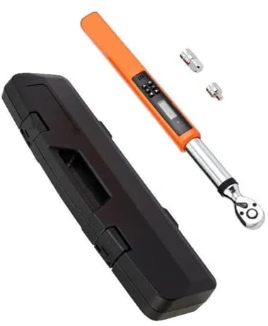 SchraubenschlüSselsatz 3/8 Zoll 1/2 Zoll Digitaler Drehmomentschlüssel-Antrieb Elektronischer Schraubenschlüssel Drehmomentschlüssel-Set 3,7–37/25–250 Ft.lb Genauer Bereich Breites Anwendungsspektrum(