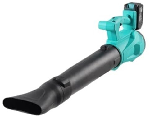 POAHNCU Soplador de Hojas, Soplador De Aire Eléctrico Inalámbrico para Jardín, Herramientas Eléctricas Limpieza con Soplado Polvo Y Hojas Nieve Mano,para soplar Hojas, secar, Acampar