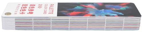 VILLCASE Paint Color Palette Reference Card 385 Colors, Mixing Guide and Shade Matching Chart for Artists, Designers, and Crafts with Colour Combination and Paint Matching Reference