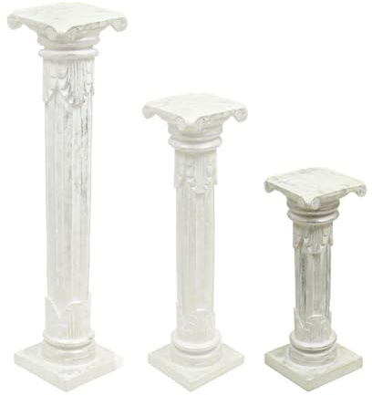 Oriental Galerie Säule Antike Blumensäule Dekosäule Ständer Sockel Podest Blumenständer Holz in vielen verschiedenen Designs