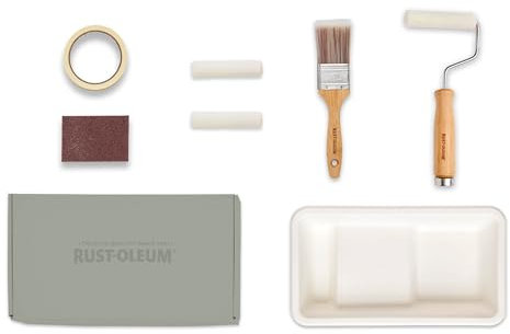 Rust-Oleum Ready to Roll - Eco Paint Kit (Small) - Chalky Furniture Paint Dusky Greys