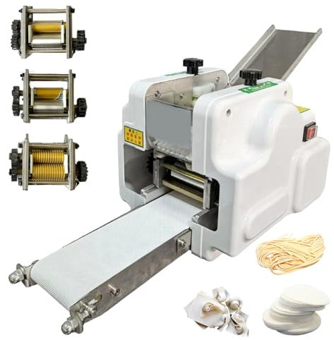 Macchina Automatica per Gnocchi 60 Pezzi/Min, Macchina Multifunzionale per La Lavorazione Della Pasta Da 140 W Con 3 Stampi per La Lavorazione Di Involucri per Gnocchi/ Involucri per Wonton/ Noddles