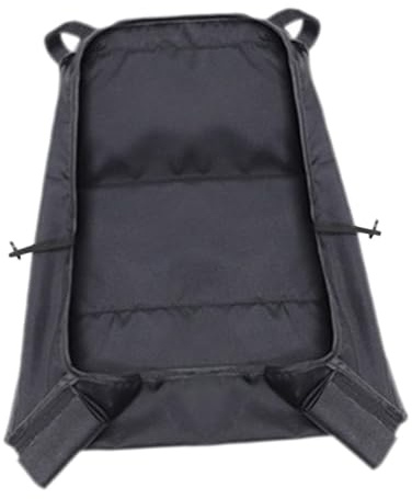 Harilla Cesta Inferior para Cochecito de bebé, Cesta de Almacenamiento Debajo del Cochecito, Almacenamiento Debajo del Asiento Lateral del Cochecito Colgante, Negro