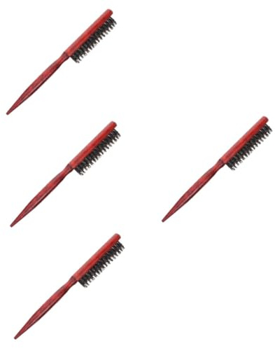 Healeved 4pezzi Pettine Per Cotonatura Con Punta Affilata Spazzola Professionale Per Separazione e Styling Dei Strumento Multifunzionale Per Acconciature e Volume Per Serate e Occasioni
