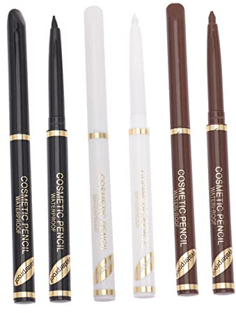 FOMIYES 6stücke Teiliges Herren Bartfüllstift Bartstift Multifunktional Langlebig Leicht Einfache Anwendung Zum Formen Definieren Färben Für Präzise Bartkonturen Natürliche Farbgebung Viel