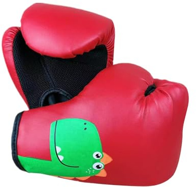Gants de Sparring pour – Gants de Boxe Respirants pour, Accessoires d'arts Martiaux pour garçons et Filles, Gants de Sac de Frappe débutants, Pratique MMA en Cuir
